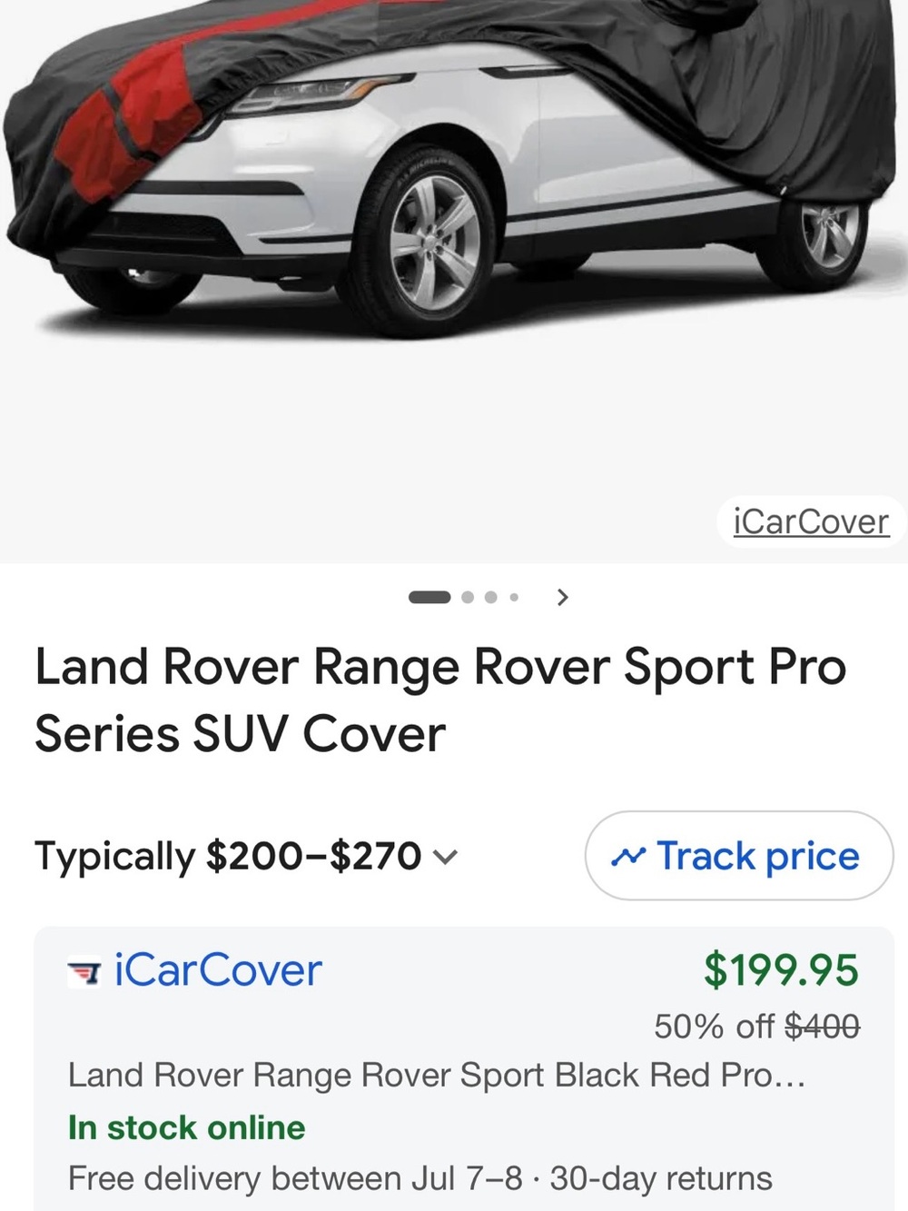 Custom Car cover